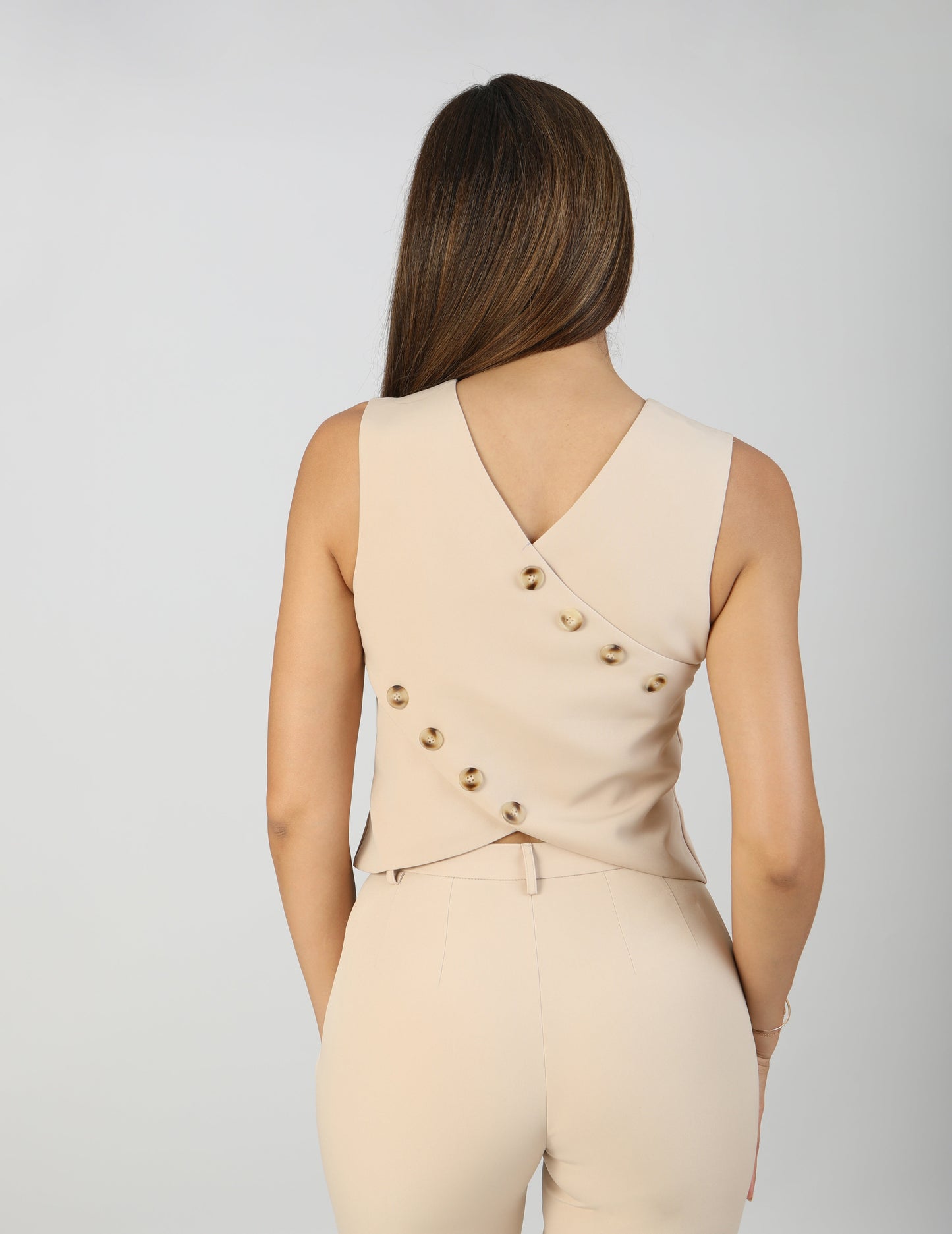Signature Tailleur - Vest - Creamy beige