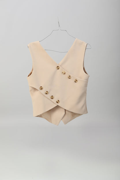 Signature Tailleur - Vest - Creamy beige